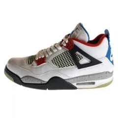 NIKE (ナイキ) AIR JORDAN 4 RETRO SE WHAT THE 4 エアジョーダン4 レトロ ワット ザ 4 ハイカットスニーカー ホワイト US11/29cm CI1184-146