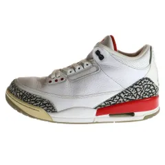 NIKE (ナイキ) AIR JORDAN 3 RETRO HALL OF FAME エアジョーダン3 レトロ ホール オブ フェイム ハイカットスニーカー ホワイト US11/29cm 136064-116