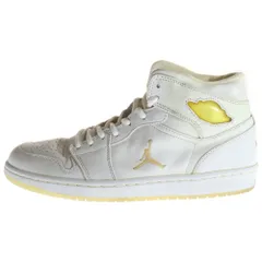 NIKE (ナイキ) 【観賞用2002年製】 AIR JORDAN 1 RETRO  エア ジョーダン 1 レトロ プラチナム クローム ハイカットスニーカー US10.5/28.5cm 306000-101