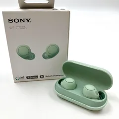 MY257 SONY ソニー WF-C700N ワイヤレス ノイズキャンセリング ステレオヘッドセット セージグリーン YY2968 ワイヤレスイヤホン
