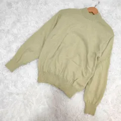 SOUTHERN FIELDS カシミヤ100％ ハイネックニット M グリーン 極美品