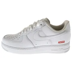 NIKE (ナイキ) ×SUPREME AIR FORCE 1 LOW シュプリーム エアフォース ローカットスニーカー ホワイト US10.5/28.5cm CU9225-100