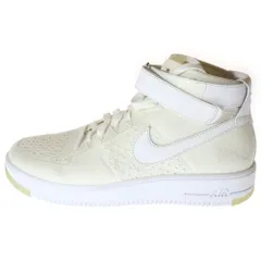 NIKE (ナイキ) AIR FORCE 1 ULTRA FLYKNIT エアフォース1 フライニット ミッドカットスニーカー ホワイト US11.5/29.5cm 817420-100