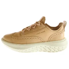 COLE HAAN (コール ハーン) ゼログランド レザー ローカットスニーカー ベージュ C37322