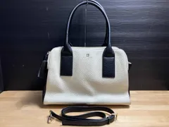 Kate Spade ケイトスペード 2WAY バイカラー トートバッグ ホワイト ブラック