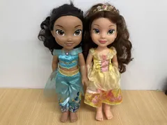 田05 ディズニープリンセス トドラードール 2点セット 美女と野獣 ベル アラジン ジャスミン