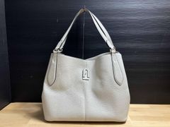 美品】 FRULA DAFNE フルラ ダフネ ホーボー トートバッグ グレー