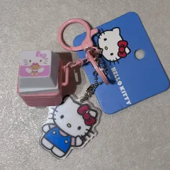 ハローキティ キーキャップ クリッカー キーホルダー 新品 正規品