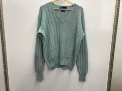 POLO RALPH LAUREN ポロラルフローレン ハンドニット ミントグリーン Lサイズ 綿 アメカジ