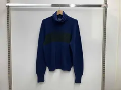 POLO RALPH LAUREN ポロラルフローレン  タートルネック ニット セーター ブルー ブラック Mサイズ