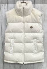 モンクレール☆22AW☆リバーシブルダウン☆ボアベスト☆0☆美品 - メルカリ