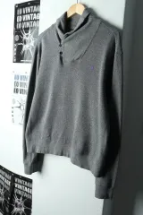 (L-XL) ポロ ラルフローレン ニット Kara パープル ポニー -1656C