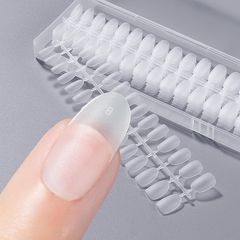 BEIHOO Clear Nail Tips, Third Generation 0.2mm Ultra-Thin, Pre-Sanded, Natural Fit, Lengthening Tips, Easy to Use, Storage Case & Nail Tools Included, For Salons, Professionals, DIY, and Practice Use (1 Piece)