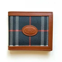 バーバリーズ　Burberrys 二つ折り財布　ノバチェック　ヴィンテージ　エラー刻印