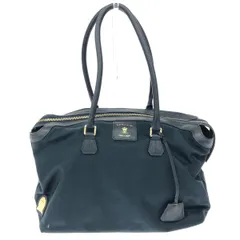 A.D.M.J (Accessoires De Mademoiselle) アクセソワドゥマドモアゼル トートバッグ  ナイロン×レザー    ネイビー レディース / 240001176376のサムネイル