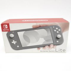 任天堂 Nintendo Switch Lite ニンテンドースイッチライト 本体 グレー HDH-S-GAZAA　※中古美品