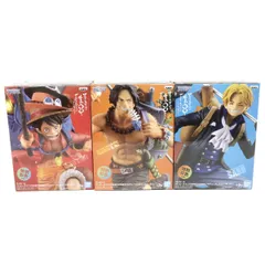 【未開封】ワンピースマニアが本気で三兄弟をプロデュースしたらこうなった!! 全3種セット フィギュア テープ二重貼り有