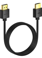 ★Senetem HDMI ケーブル 0.3m HDMI2.0規格ハイスピード 18Gbps 4K@60Hz/HDR/ARC/3D/イーサネット対応 テレビ,PS5/4/3,Xbox,Nintendo Switch,Apple TV(30cm)