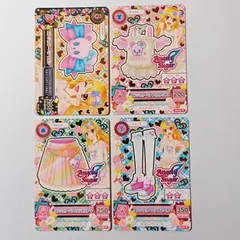 【コーデ セット】エンジェリーベアリボン エンジェリーベアフリルトップス エンジェリーベアパステルスカート エンジェリーベアスニーカー 星宮いちご ／ アイカツ! Aikatsu!