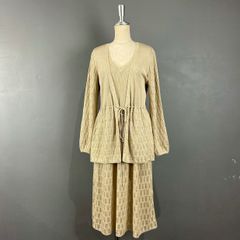 美品□レリアン□ブルーノ・マネッティ高級ニットジャケット□9号