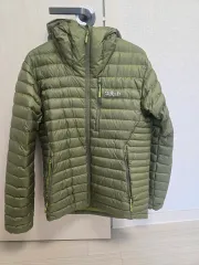 Rab ラブ マイクロライト アルパイン ダウン ジャケット カーキ Rab ラブ マイクロライト アルパイン ダウン ジャケット カーキ