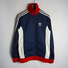 adidas アディダス Europa Track Top Jersey ヨーロッパTT トラック ジャケット ジャージ B04675 紺赤 サイズ 100 1203P★4