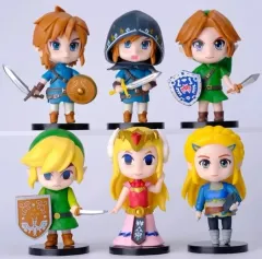 ゼルダの伝説 フィギュア 未開封 6種 SET セット まとめ出品