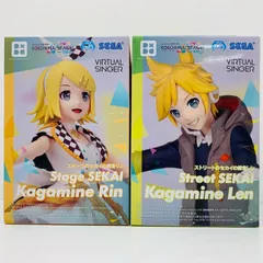 【飾磨店】 中古 鏡音リン＆レン-Desktop×DecorateCollections「プロジェクトセカイカラフルステージ！feat.初音ミク」