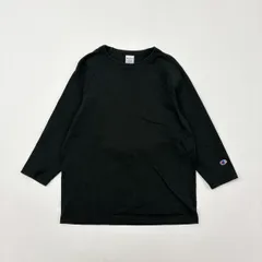 Champion チャンピオン T1011 HEAVY WEIGHT JERSEY USA製 ラグラン カットソー ブラック 系 サイズ M 712-0005