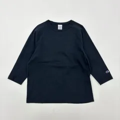 Champion チャンピオン T1011 HEAVY WEIGHT JERSEY USA製 ラグラン カットソー ネイビー 系 サイズ M 712-0005