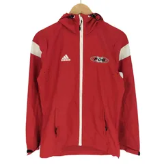 アディダス adidas climaproof パフォーマンスロゴ 刺繍 フルジップ ナイロン フーディー ジャケット 2015年製 メンズ import：XS 