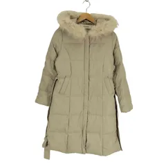 ミッシュマッシュ MISCH MASCH フォックスファー ウエストベルト  フェザー ダウン ロング ジャケット レディース JPN：2 のサムネイル
