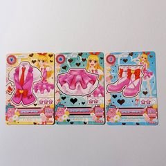 【コーデ セット】ピンクステージベスト ピンクステージスカート ピンクステージシューズ 星宮いちご ／ アイカツ！ Aikatsu！