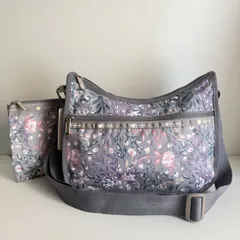 未使用　レスポートサック　ショルダーバッグ　花柄　ポーチ付き　7520