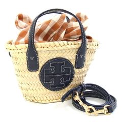Tory Burch ミラーストローミニバケット かご ショルダーバッグ - メルカリ