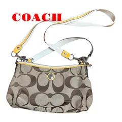 2025年最新】コーチ シグネチャー ショルダーバッグの人気アイテム