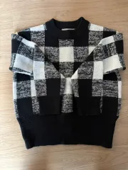 エイトセカンズ CHECK ニット出品