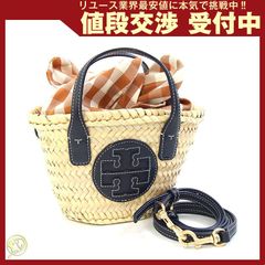 トリーバーチ かごバッグ 刺繍 ギンガムチェック 海外ファッション