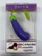 【訳アリ】新品 USB-C Type-C 4-Port Hub USB2.0 なす