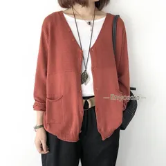 ニット セーター レディース秋物 アウター カーディガン ジャケット 長袖 ボタン トップス Vネック ニットカーディガン ニットアウター ラ