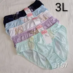 (J157)【3L5枚】 レディースショーツ XXL まとめ売り パンツ