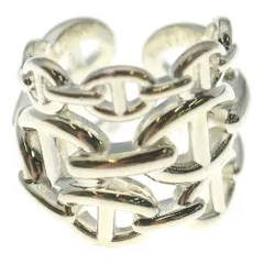 【新品未使用】HERMES シルバー　シェーヌダンクル　GM 12 HERMES エルメス ブレスレット シェーヌダンクル GM 12コマ シルバー