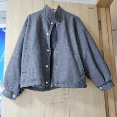 グレーウールジャケット