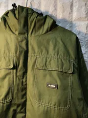 XLARGE contrast stitch hooded JACKET