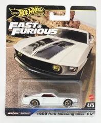 MATTEL HOTWHEELS PREMIUM HYP71 1969 Ford Mustang Boss 302 4/5