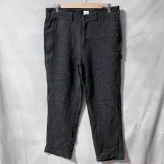 FAT Classic エフエーティークラシック ウール ヘリンボーン ワイド テーパード ペインター パンツ size.L グレー