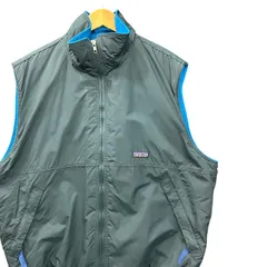 90s ビンテージ パタゴニア シェルドシンチラ ベスト XL グリーン USA製 90年代 vintage ヴィンテージ アメリカ製 patagonia