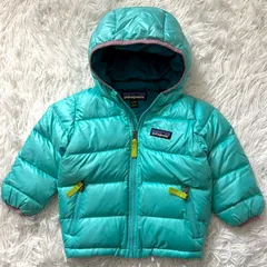パタゴニア　キッズ　ダウンジャケット　6-12M グリーン系