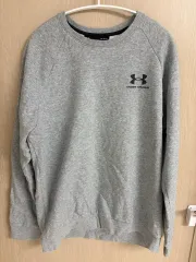 アンダーアーマー 起毛 スウェット L グレー