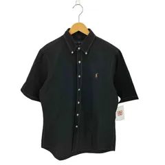 ラルフローレン RALPH LAUREN slim fit ポニー刺繍 半袖シャツ メンズ import：L 